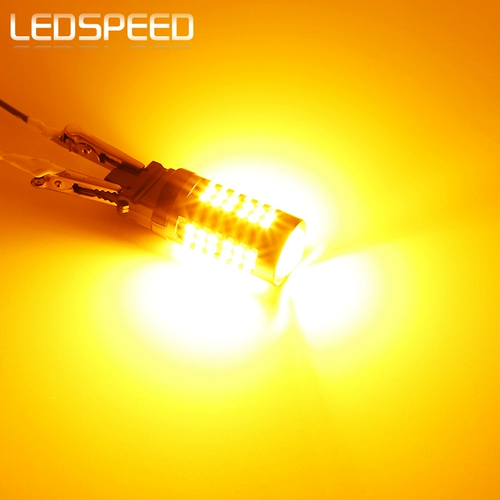 Анти -частое вспышка светодиода Turning Light Super High High Light 1156/PY21W WY21W H21W Crooked Foot T20 Decoding Turning Light