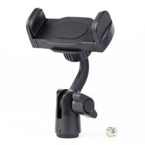 Mobile phone holder 3 8 connector 1 4 connector Universal ball head clip Tablet flat computer can stretch fixing clip
