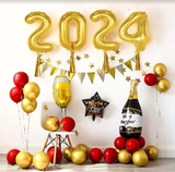 Новый год Новый год Новый год Новый год Счастливые Письмо Украшение Balloon Spring Festival Детский сад в классе.