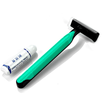 Travel business toiletries portable disposable razor razor razor knife with shaving cream