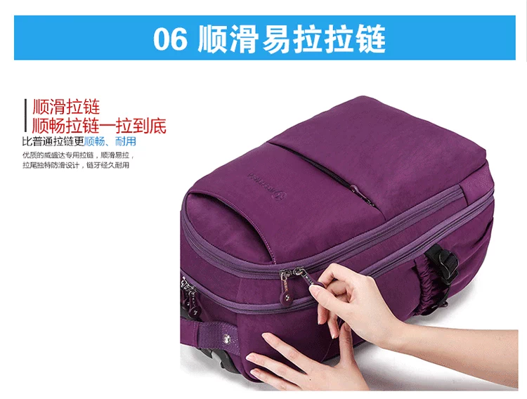 Ba lô xe đẩy đơn sử dụng kép đa chức năng kéo với bánh xe túi vai người lớn có thể mang theo vali hành lý xách tay vali kéo chính hãng