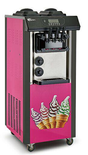 Ice cream machine Commercial soft ice cream machine fully automatic ice cream machine sweet cylinder machine Commercial ice cream machine Children