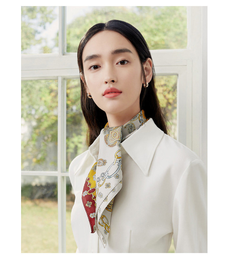 Все выгода весна новые товары шелк шарфы модный, подходит ко всему дары двухсторонняя печать среди цветов полотенце Плевать      