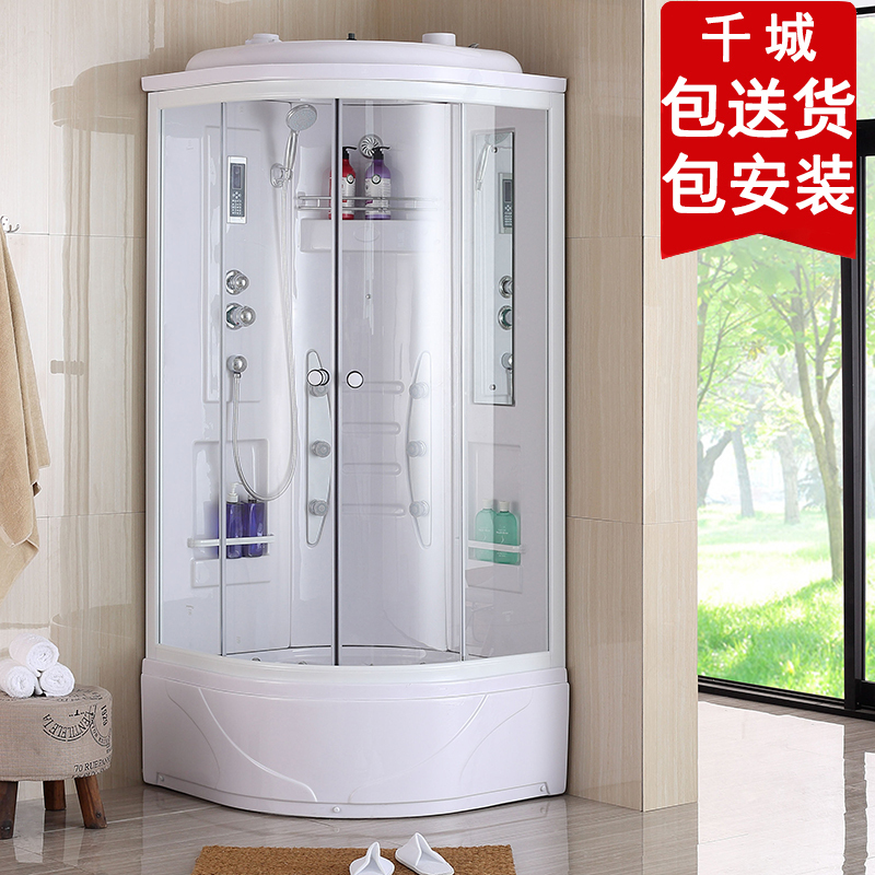 Shower Room Integrated Bathroom Fan-Shaped All-In-One Smart Internet Celebrity Shower Room Household Dry and Wet Separation Package Delivery Installation