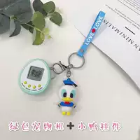 Светлая зеленая обновленная версия черно -белого экрана утки висит