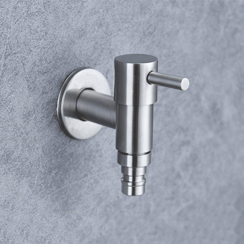 Washing machine tap stainless steel 4 minutes quick opening Home mop pool Single cold tap fully automatic