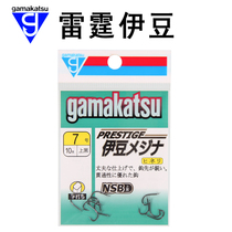 Gammakazi Japan imported Thunder Izu on black barbed hook fishing gear gamakatsu