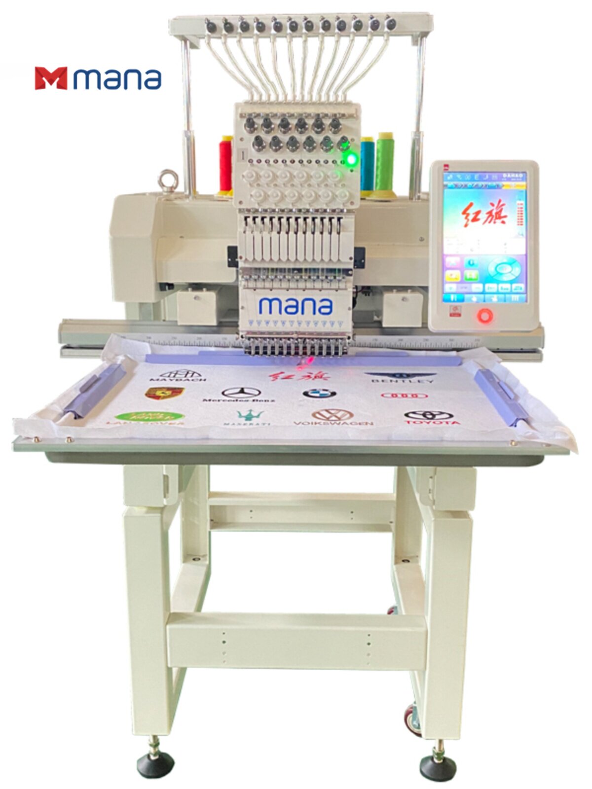 Вышивальная машина промышленная Mana одноигольная 12-игольчатая
