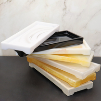 Hotel hand sanitizer tray Bathroom tray set Bathroom kit Bathroom toiletries plate Model room ornaments