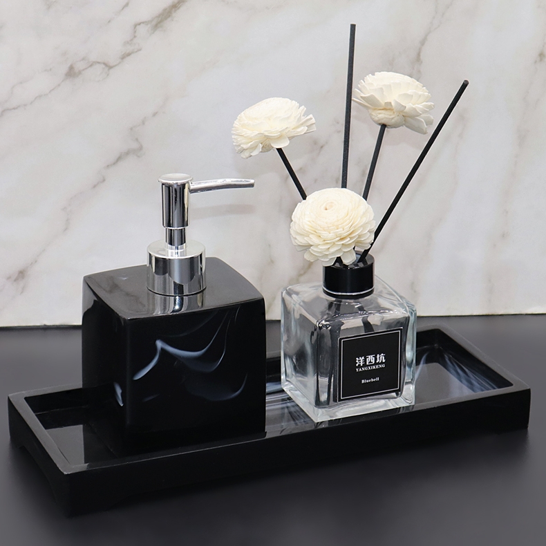 Nordic hotel hand sanitizer bottle hand cream bottle bottle emulsion press bottle squeeze empty bottle aromatherapy bathroom set