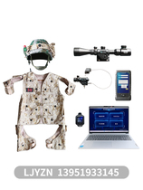 Infrared laser training and testing system Training intelligent management system Red and blue confrontation system Actual combat system