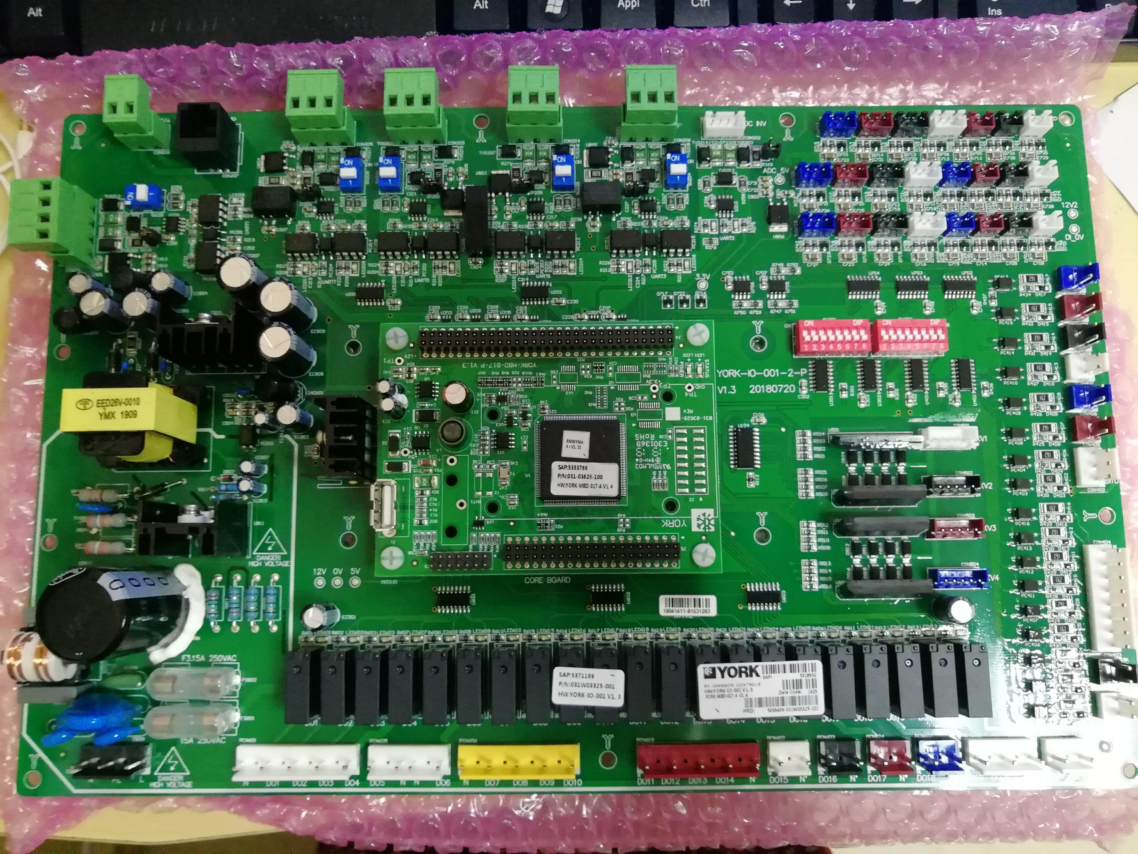 York YMAA Main Board 5318952PPID: 5036469-331W03325-101 of the 5036469-331W03325-101