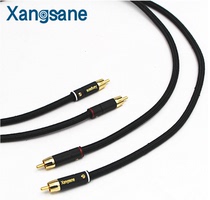  Xangsane audiophile audio signal cable HIFI audio connection through the machine cable audio cable