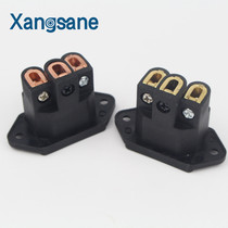  Xangsane Xiangshen pure copper welding-free gold-plated power input seat IEC power seat terminal tail seat