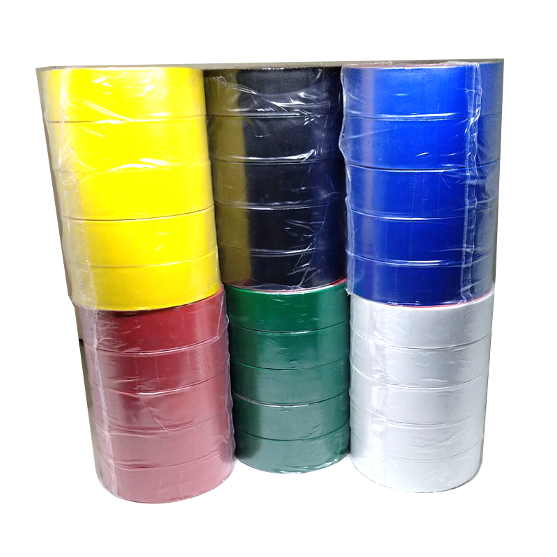 (Three Loaded) waterproof insulation Shu's PVC electrician electric tape accessories black red white wiring adhesive tape