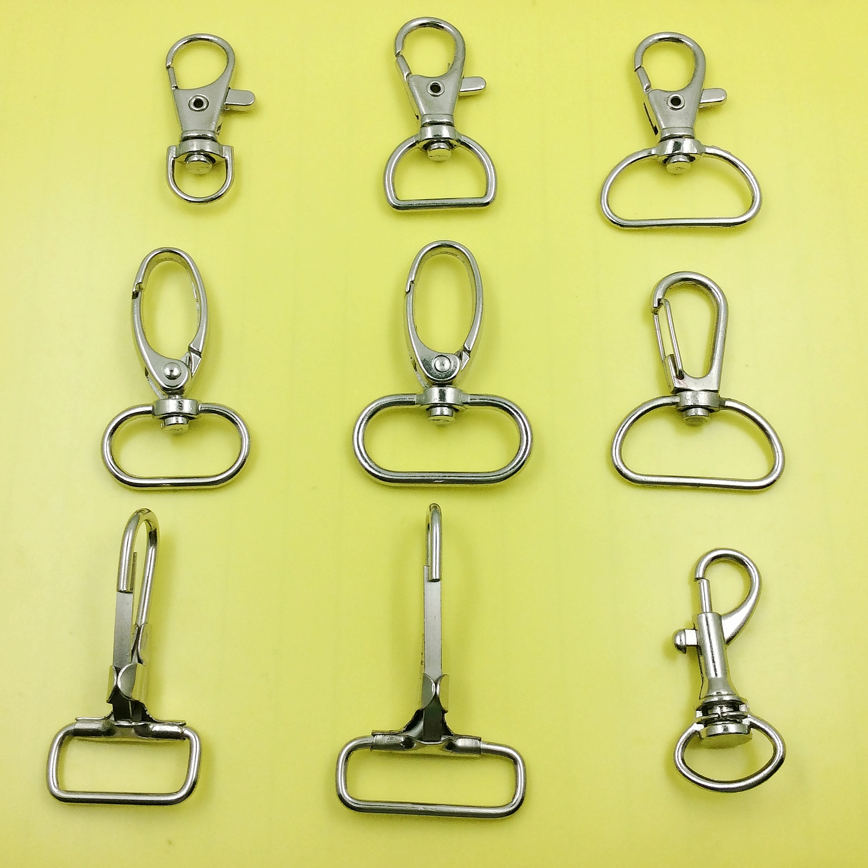 diy accessories hook button melon hook large butler family key pan active buckle lobster button dog button remote control key buckle-Taobao