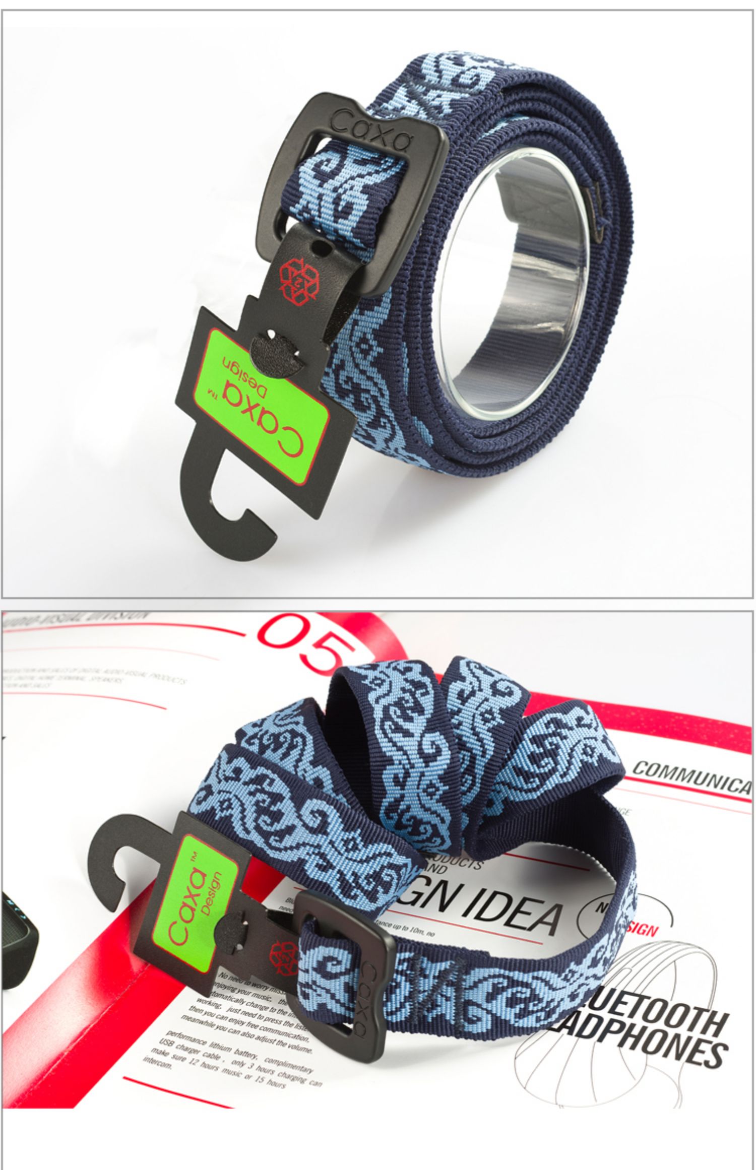 Thắt lưng thời trang Tide Thương hiệu Boutique Vành đai ngoài trời Sấy khô nhanh Tactics Survival Bundle Belt Men - Thắt lưng đai nịt bụng latex chính hãng
