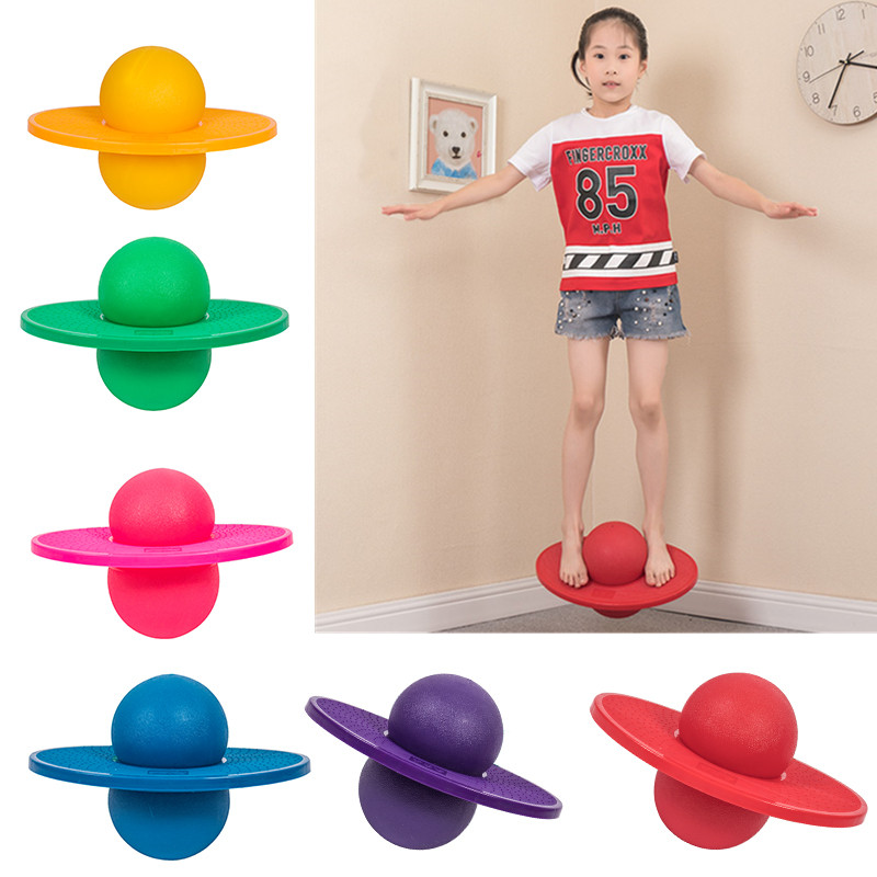Kindergarten sensory training equipment jumping ball children's bouncing ball fitness ball bouncing ball balance pedal foot ball