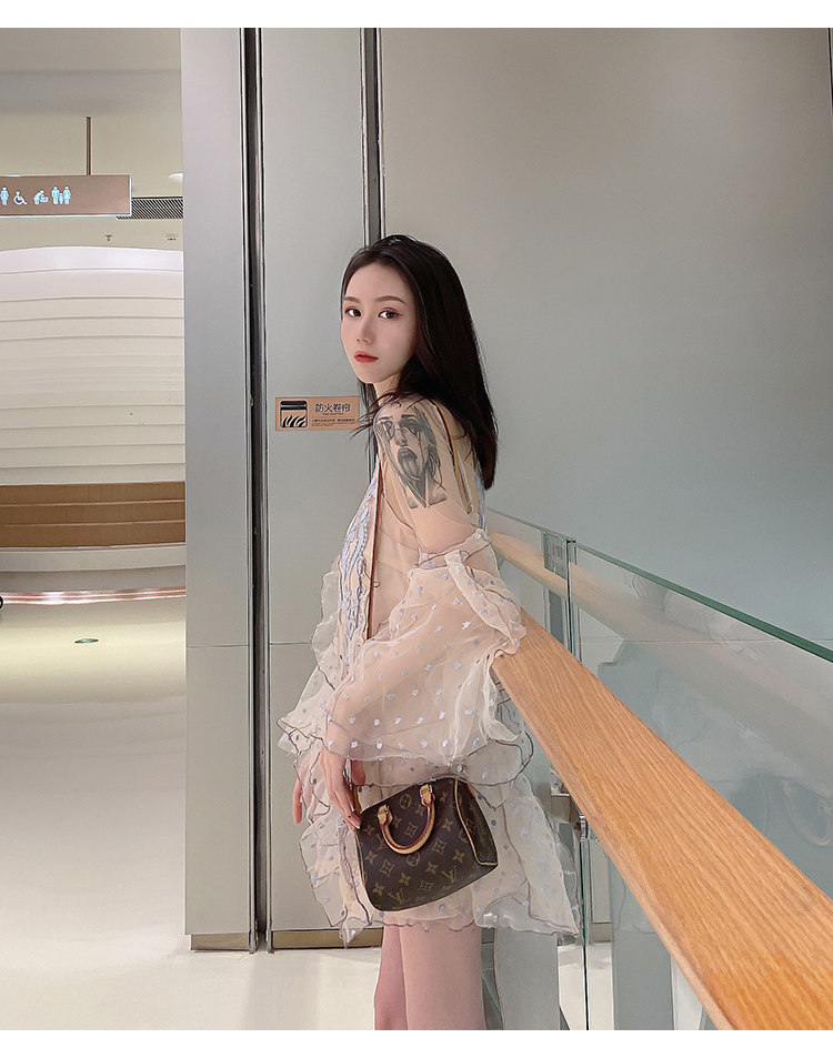 INS超火海边度假裙显瘦性感泰国巴厘岛沙滩裙超仙女裙连衣裙聚会详情18