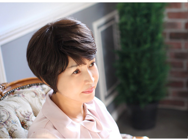 Perruque OTHER   cheveux raides Court - Ref 2609763 Image 4