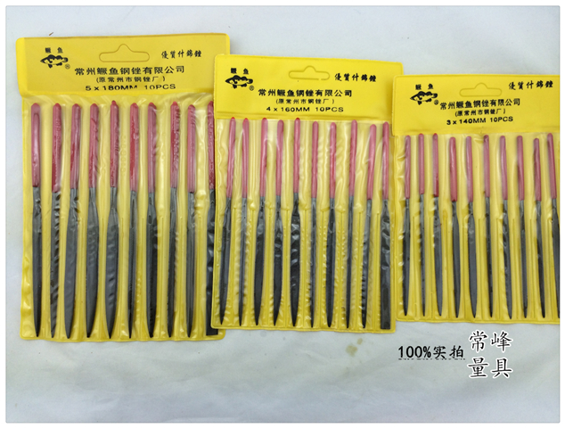 Changzhou assorted mandarin fish file, round file, round file, flat file, half-yuan file, triangular file, 5*180