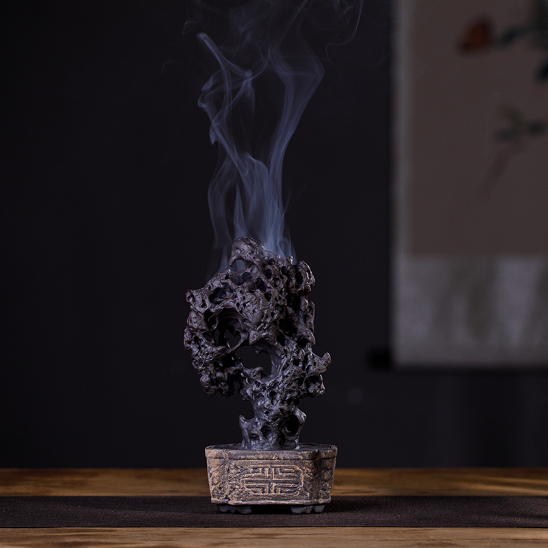 New Chinese style ceramic rockery place soft adornment example room TV ark, book hotel the sitting room porch decoration of zen