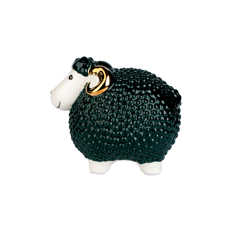 The Sheep furnishing articles ceramics handicraft three Yang kaitai living room office zodiac Sheep ceramic furnishing articles household act the role ofing is tasted