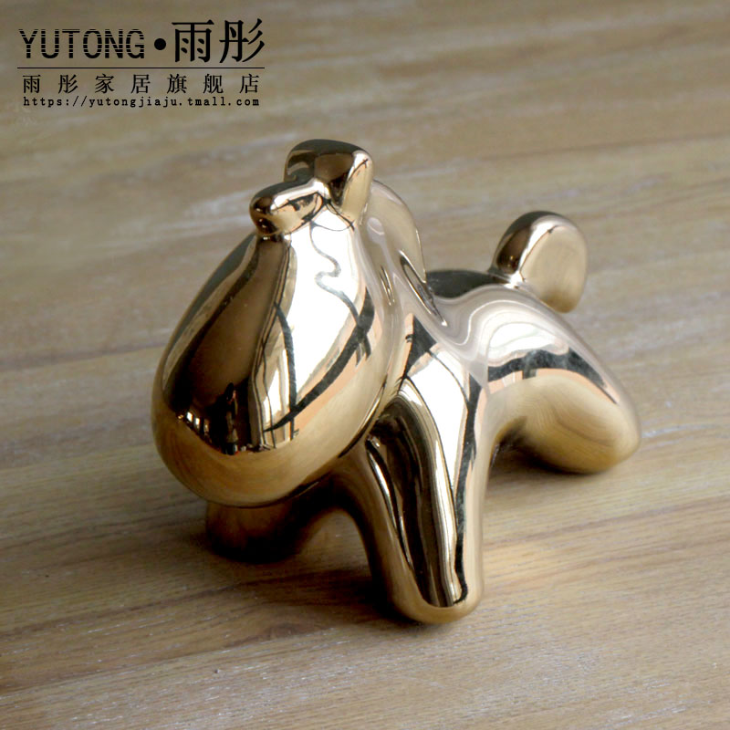Jingdezhen ceramics creative horse zodiac vivid ceramic pony horse furnishing articles ceramics handicraft