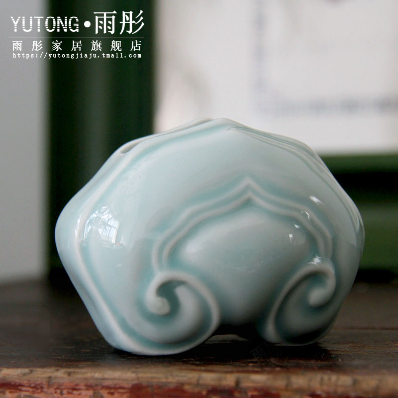 Becomes Tang Chaoying celadon cardcase card inserted jingdezhen ceramic crafts business card