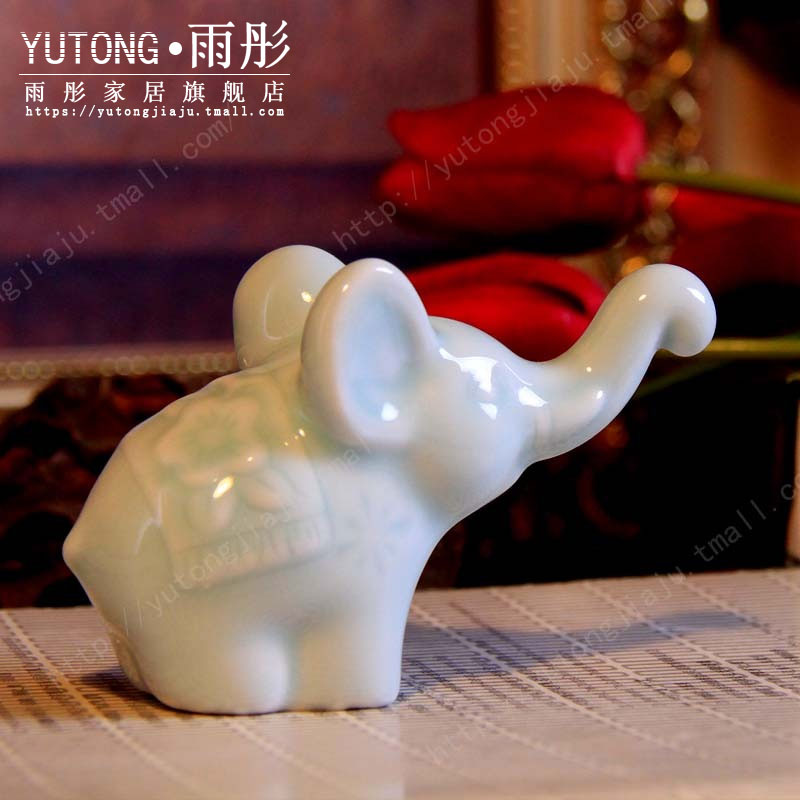 Jingdezhen ceramics by hand, lovely mini like pet tea pet modern home decoration gifts furnishing articles