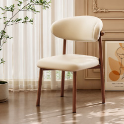 Middle Ancient Chair Dining Chair Dining Table and Chair For Home Backrest Chair Stool New arrival Imitation Solid Wood Accessible Luxury Classy Restaurant Tea Table and Chair