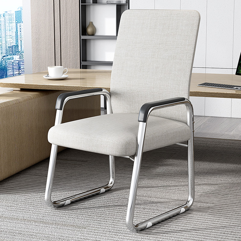 Upgraded fabric style - off-white - electroplating frame