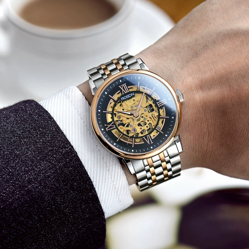 Механические механические часы, швейцарские часы, мужские часы, полностью автоматический, 2019, Швейцария