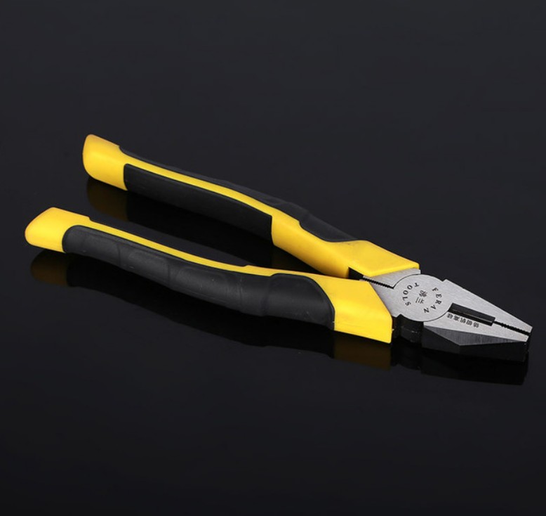 Wire pliers multi-functional universal industrial-grade electrician Japanese-style chrome-molybdenum vanadium high-silicon steel needle-nose pliers oblique pliers vise