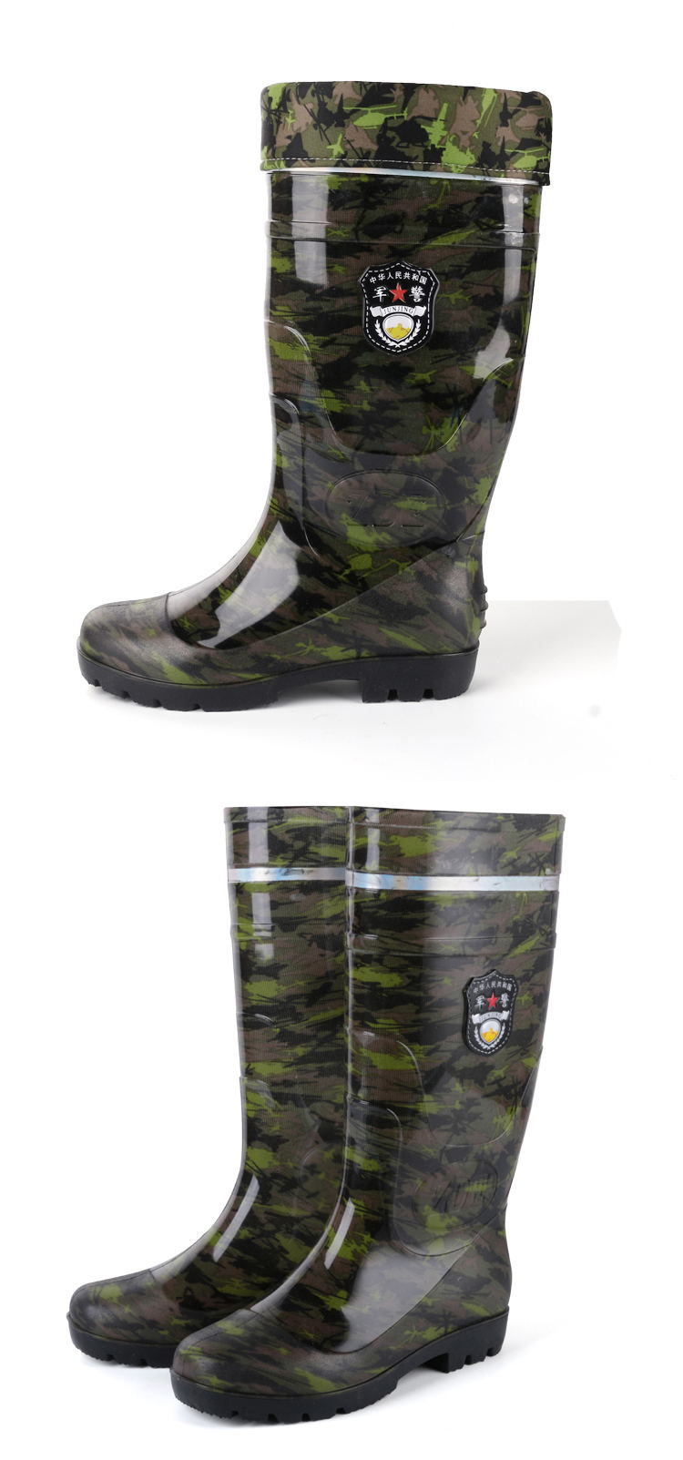 Chaussures - bottes caoutchouc homme - semelle tendon - Ref 960970 Image 10