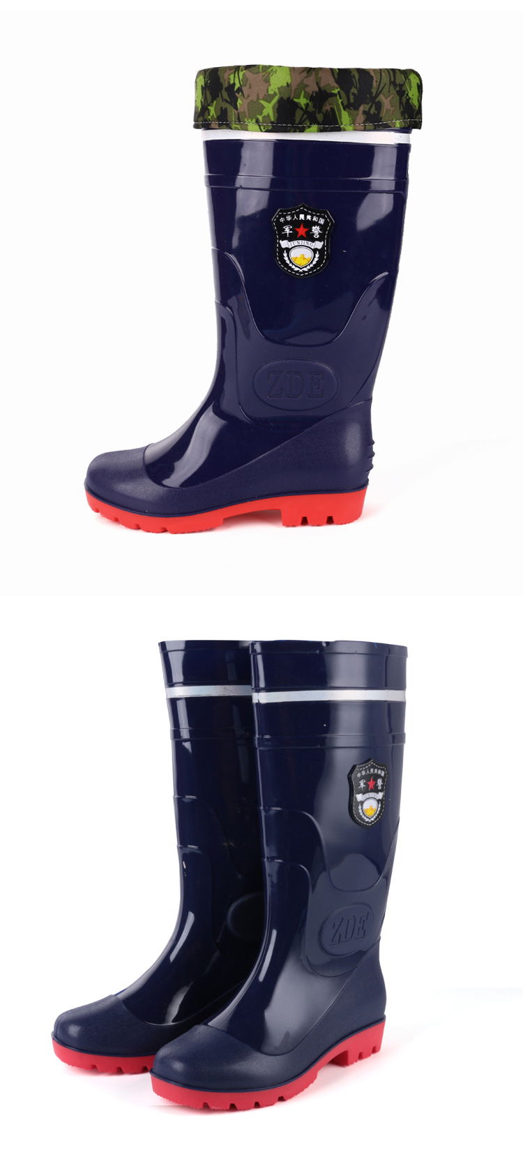Chaussures - bottes caoutchouc homme - semelle tendon - Ref 960970 Image 15