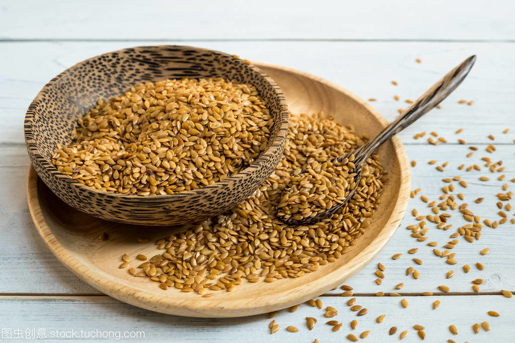 Low-temperature roasted golden flaxseed kernels Inner Monte produced flaxseeds 500g 6kg