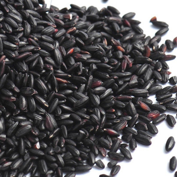 Low temperature roasted grain mill black rice grains without dyeing new goods farmer's one 500g full 6 catties