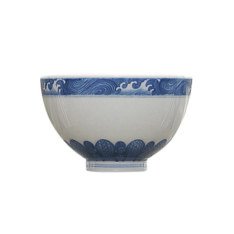 The smoke jingdezhen lesser RuanDingRong made lesser goodwill cup sample tea cup masters cup