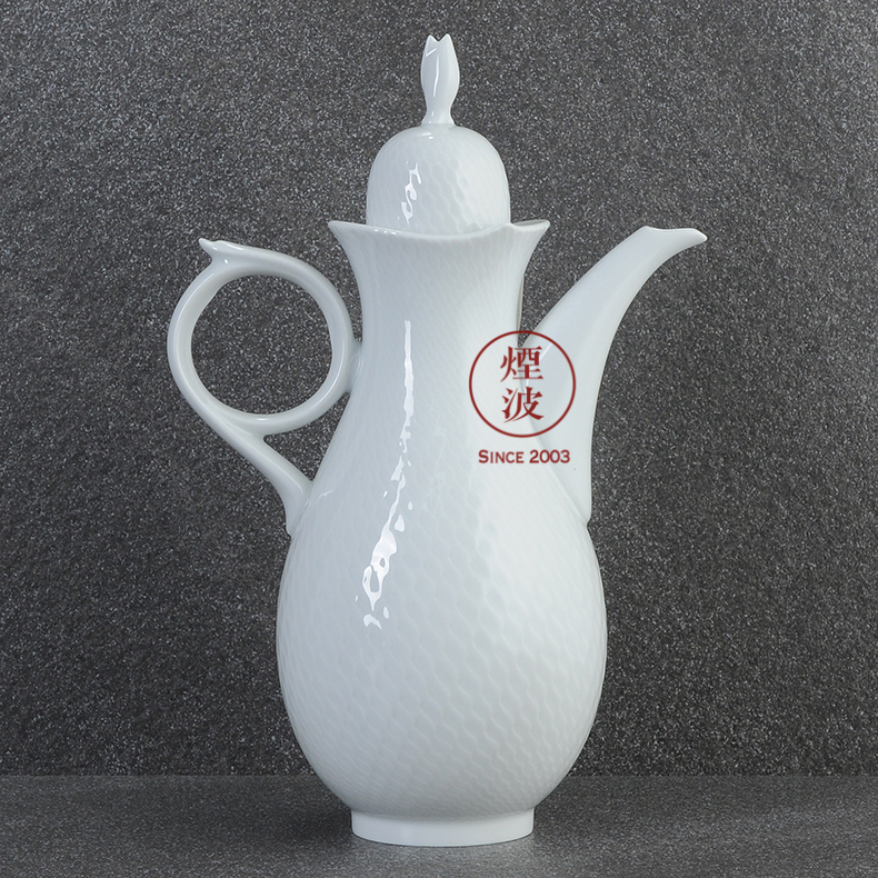 German mason mason meisen porcelain magic wave series of pure European court pot of coffee maker