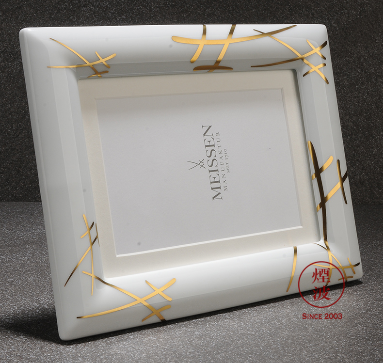 Germany mason mason meisen porcelain table frame drawing frame picture frame furnishing articles 23 * 18 cm