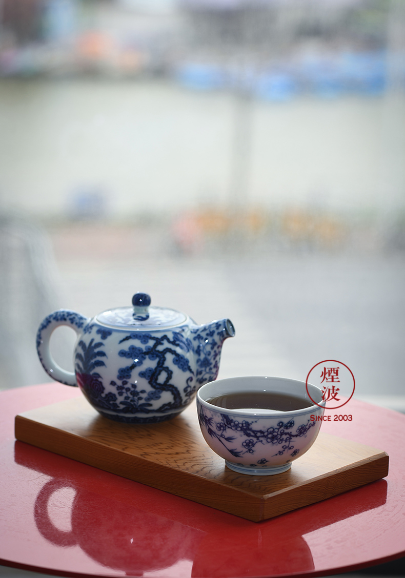 Jingdezhen lesser RuanDingRong com.lowagie.text.paragraph made lesser bamboo may double the gentleman running of white tea cup sample tea cup host