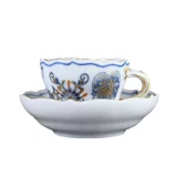 Германия Мейсен Мейсон Фарфор Новая серия хвостовой серии золотой лук итальянский концентрированная чашка кофейной чашки