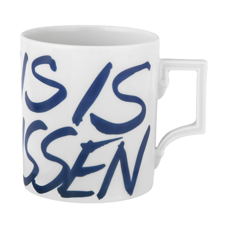 Germany Berlin MEISSEN mason porcelain series THIS IS MEISSEN alphabet keller cup