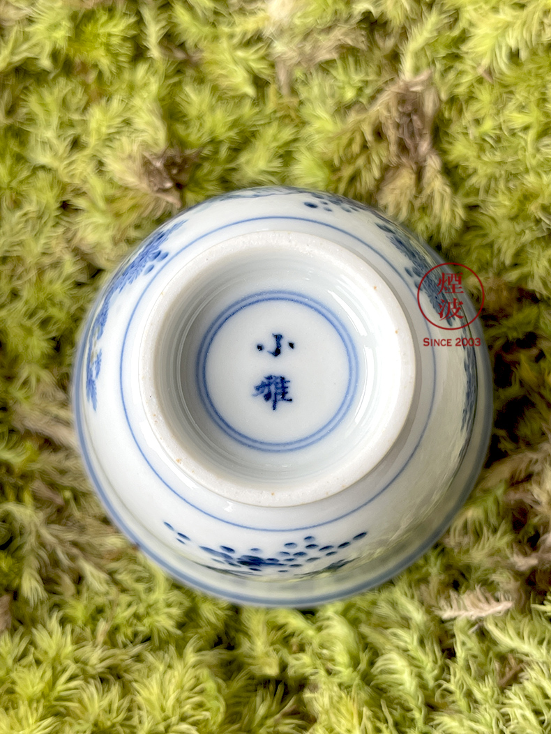 Those jingdezhen lesser RuanDingRong made lesser provoking a cup lady bell spring brightness