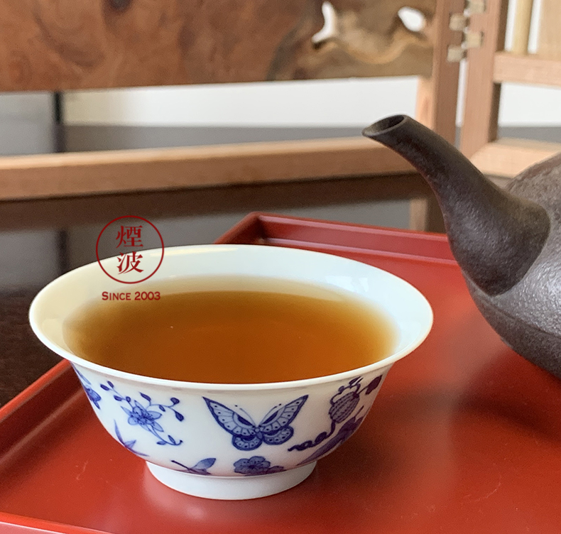 Those hidden up porcelain jingdezhen sleep mountain dream butterfly sample tea cup bowl cups