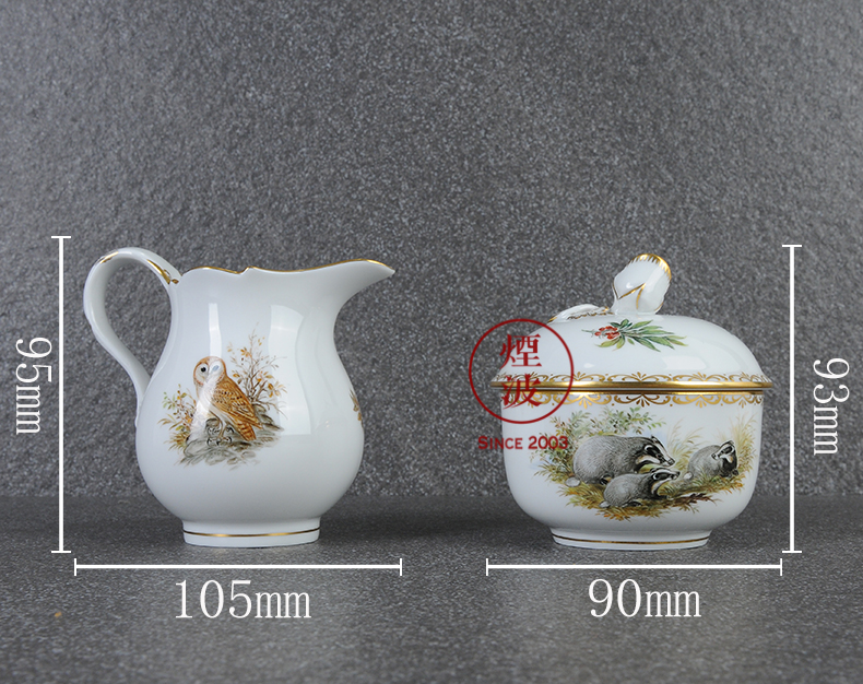 German mason MEISSEN meisen new clipping hunting coloured drawing or pattern the see colour porcelain coffee pot cup suit group