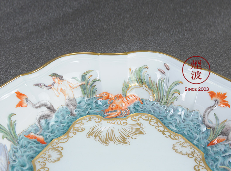 German mason MEISSEN porcelain paint paint limited works swan is great reward household act the role ofing is tasted