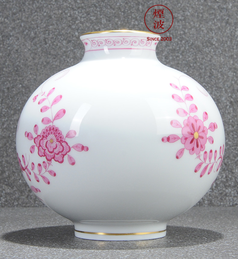 German mason MEISSEN porcelain magic flower vase home furnishing articles 90 mm wave powder India