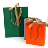 Креативное портативное ювелирное украшение с бантиком, сумка, шоппер, подарок на день рождения, делается под заказ, с печатью вашего логотипа